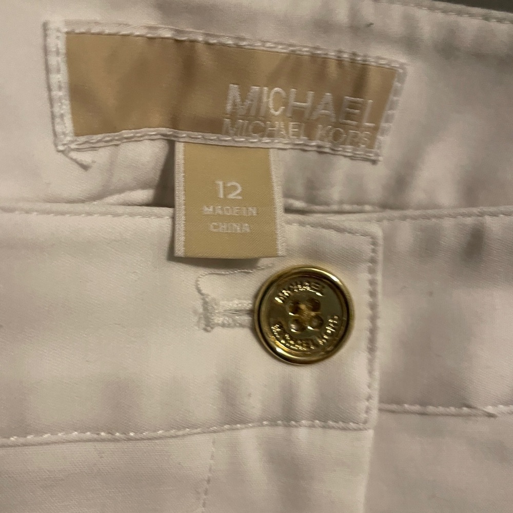 Michael Kors white pants size 12 - Picture 6 of 7
